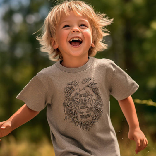 Lion of Judah Kid's Christian Graphic Tee